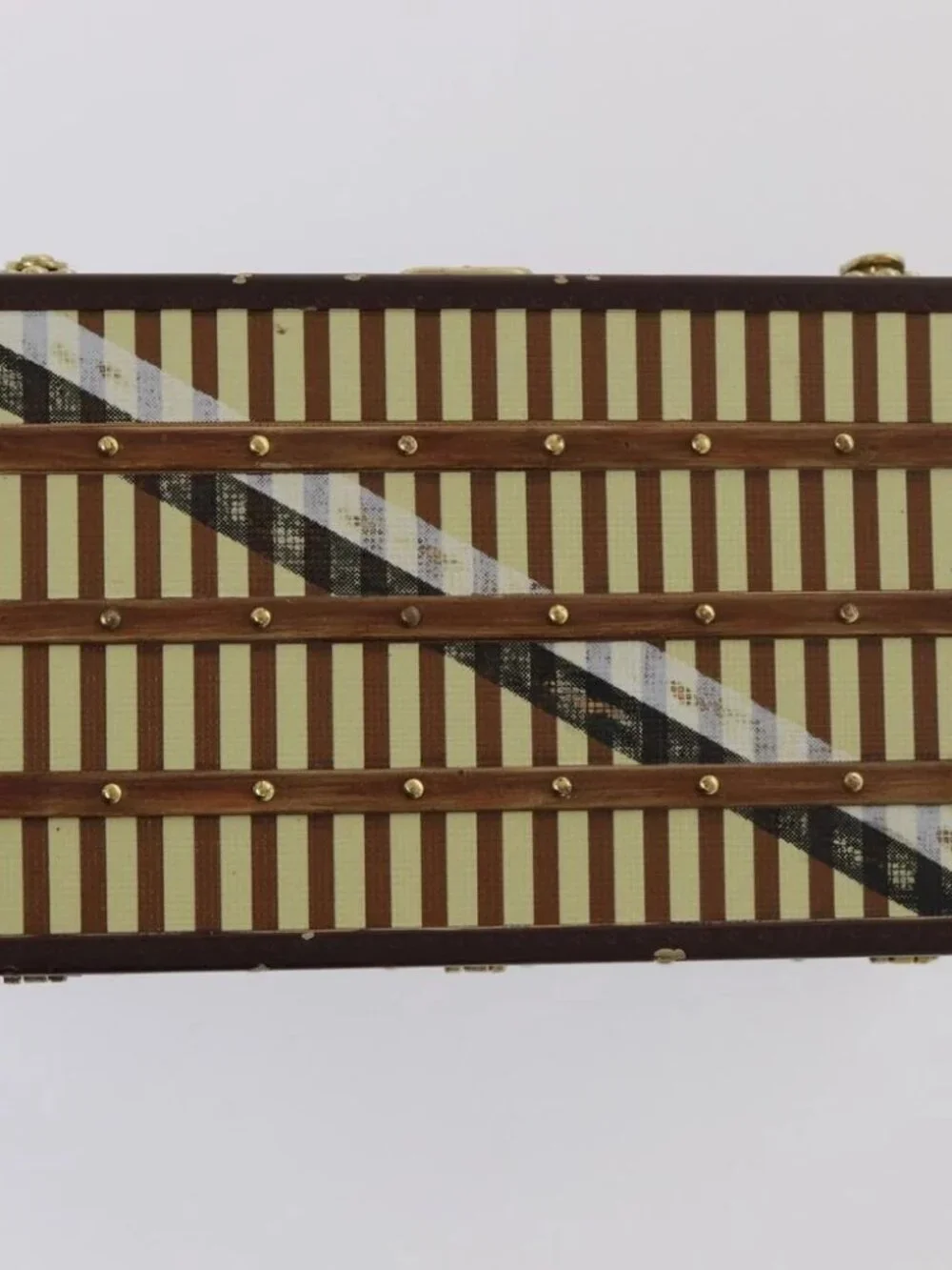 LOUIS VUITTON MALLE COURRIER 1888 Paper weight Beige Brown - Picture 6 of 13